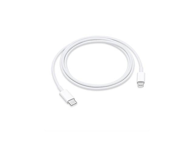 Кабель USB-C to Lightning Apple Original 1 метр White (MK0X2)