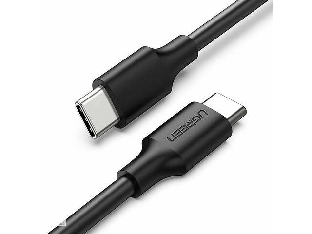 Кабель USB Type-C to Type-C Ugreen US286 с поддержкой PD QC 3.0 2м Черный