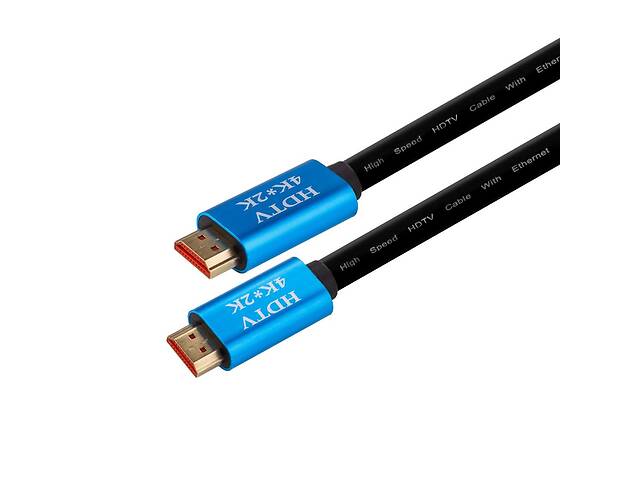 Кабель Wuw HDMI- HDMI 2.0V 5 m Ultra HD4K 50/60 Гц Чёрный