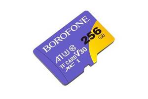 Карта Borofone Micro SDXC 256gb 10 Class Фиолетовый