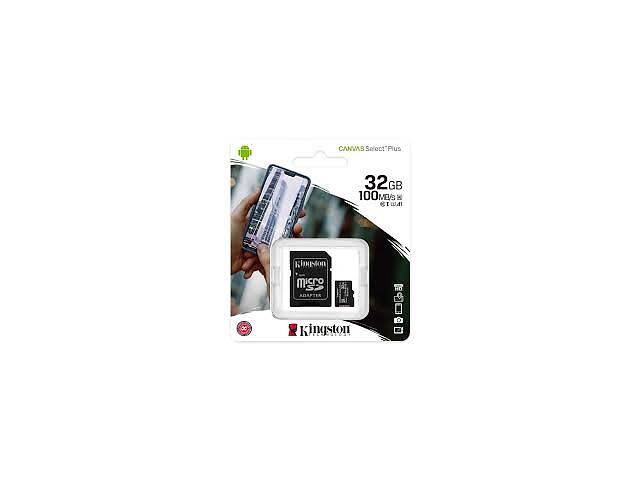 Карта пам'яті 32 Гб кл 10 micro SD 100 Mb/S