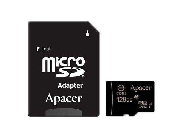 Карта памяти Apacer microSD 128GB Class 10 (Код товара:12892)