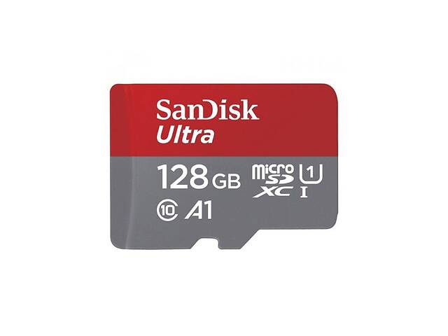 Карта памяти для телефона SanDisk MicroSD 128 Gb черная Black