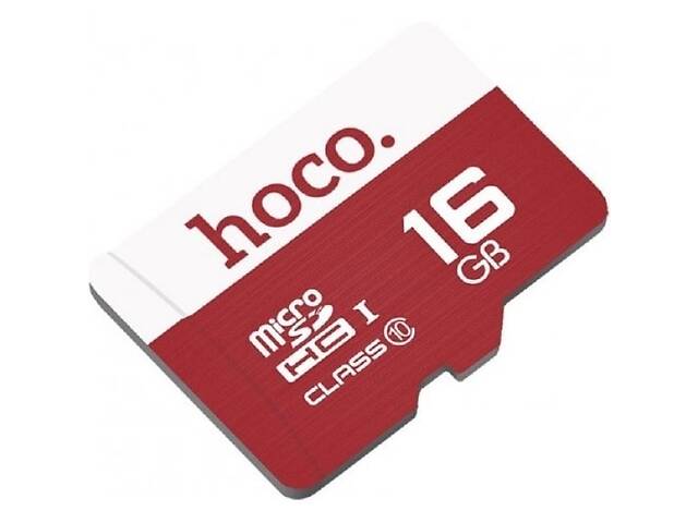 Карта памяти Hoco microSDHC 16GB TF High Speed Class 10 (Код товара:24379)