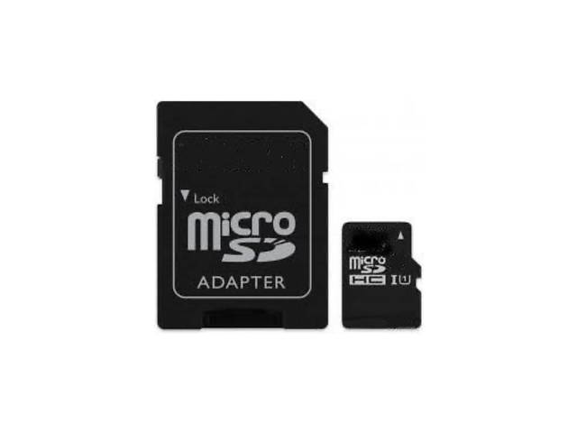 Карта памяти micro sd Atlanfa 16 Гб с адаптером 10 class Черная