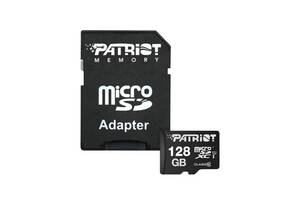 Карта памяти microSDXC 128GB UHS-I Class 10 + SD-adapter