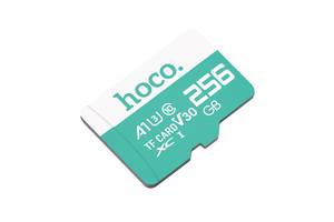 Карта памяти MicroSDXC Hoco 256gb 10 Class Бирюзовый