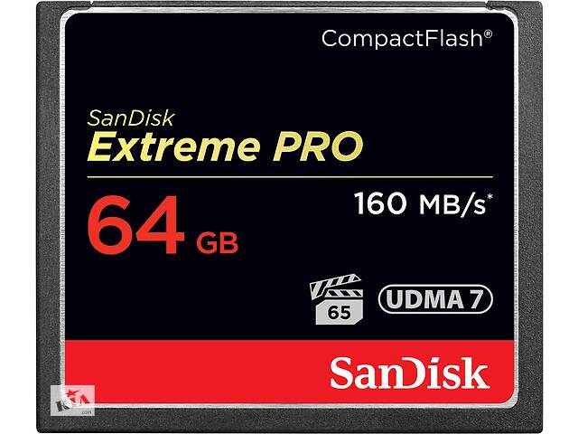 Карта памяти Sandisk CompactFlash 64GB Extreme Pro (SDCFXPS-064G-X46)