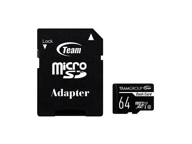 Карта памяти Team 64GB microSDXC class 10 UHS-I (TDUSDX64GUHS03)