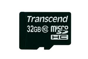 Карта Памяти Transcend microSDHC 32GB Class 10 без адаптера (334559)