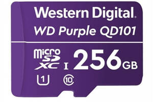 Карта памяти Western Digital MICRO SDXC QD101 256GB UHS-I WDD256G1P0C WDC