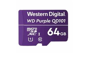 Карта памяти Western Digital MICRO SDXC QD101 64GB UHS-I WDD064G1P0C WDC