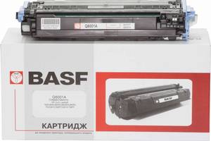 Картридж BASF для HP CLJ 1600/2600/2605 аналог Q6001A Cyan (KT-Q6001A)