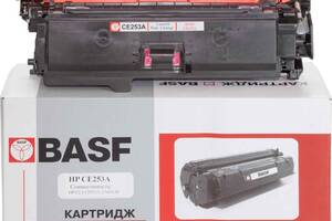 Картридж BASF для HP CLJ CM3530/CP3525 аналог CE253A Magenta (KT-CE253A)