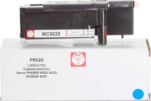 Картридж BASF для Xerox Phaser 6020/6022/WC6025/6027 Cyan (KT-106R02760)