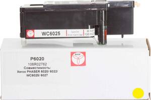 Картридж BASF для Xerox Phaser 6020/6022/WC6025/6027 Yellow (KT-106R02762)