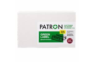 Картридж PATRON HP LJ CF280A GREEN Label (DUAL PACK) (PN-80ADGL)