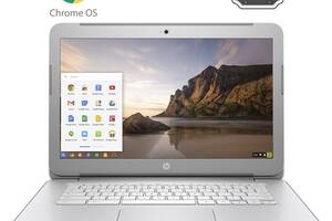 Хромбук HP Chromebook 14 G4 TPN-Q167 Silver / 14' (1366x768) TN / Intel Celeron N2840 (2 ядра по 2.16 - 2.58 GHz) / 4...