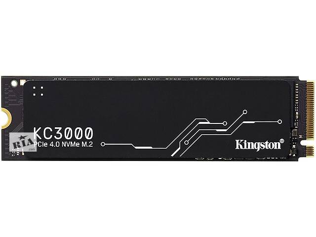 Kingston Твердотільний накопичувач SSD M.2 NVMe PCIe 4.0 4x 512GB KC3000 2280