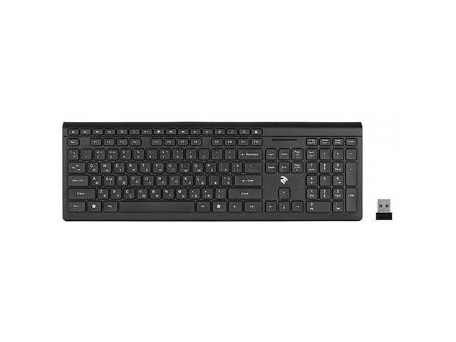 Клавиатура 2E KS210 Slim WL USB Black (2E-KS210WB) (Код товара:11469)