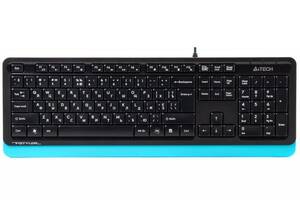 Клавиатура A4Tech FK10 Black/Blue USB