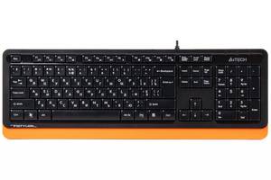 Клавиатура A4Tech FK10 Black/Orange USB