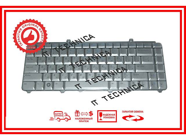 Клавіатура Dell Inspiron NSK-D9201 9J.N9382.20R 9J.N9382.30R 9J.N9382.201 0NK750 K071425XX серебро