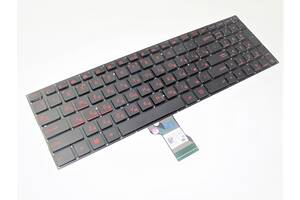 Kлавиатура для ноутбука ASUS UX501/UX501JW/N501JW Black RU c подсветкой (A11691)