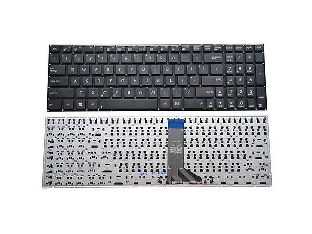 Клавиатура для ноутбука ASUS X541, Black, RU, без рамки