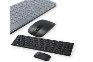 Клавиатура + мышь беспроводная отличный комплект UKC K-06 Черный (K-06_313)