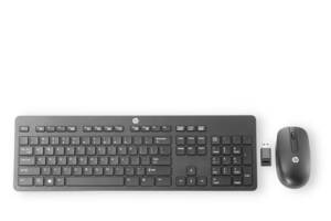 Клавиатура проводная HP HK 3920 KEYBORD+Mouse бесшумная работа черный (HK 3920_407)