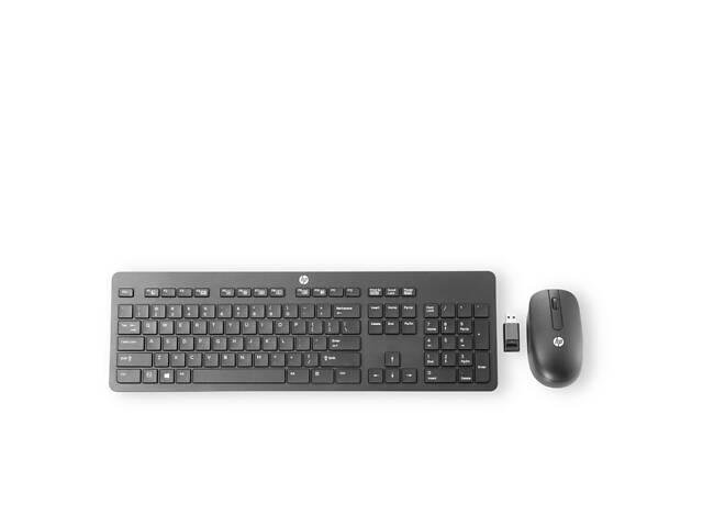 Клавиатура проводная HP HK 3920 KEYBORD+Mouse бесшумная работа черный (HK 3920_407)