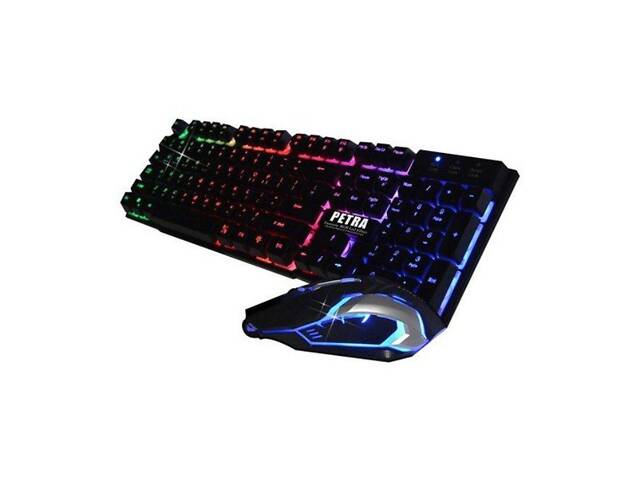 Клавиатура и мышь Gaming Petra MK1 Черный