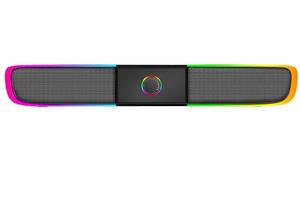 Колонка для ПК и ноутбука с RGB подсветкой XTRIKE ME SK-600 черная