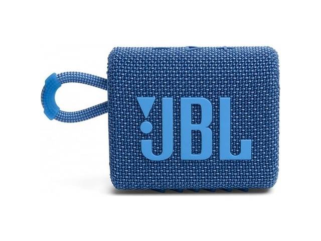 Колонка JBL GO 3 Eco Blue (JBLGO3ECOBLU) (Код товара:27792)