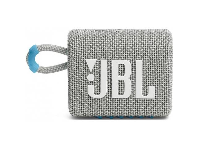 Колонка JBL GO 3 Eco White (JBLGO3ECOWHT) (Код товара:28184)