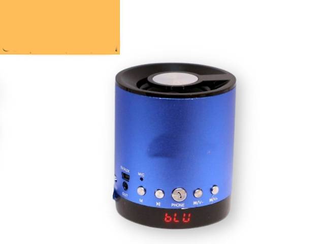 Колонка портативная XPRO WS-633 5Вт USB, AUX, FM, Bluetooth синяя (lp-89218)