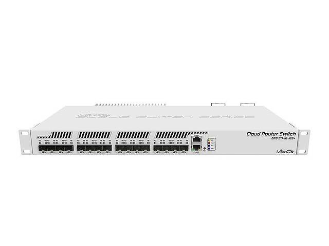 Комутатор MikroTik CRS317-1G-16S+RM (1x1G, 16x10G SFP+, 1хConsole)