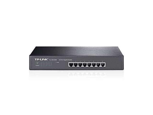 Коммутатор TP-Link TL-SG1008 (8хGE, металл)