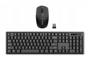 Комплект беспроводная клавиатура и мышь Fantech WK-893 Блютуз v5.0 LED 1600 DPI /USB 2.4ГГц Black