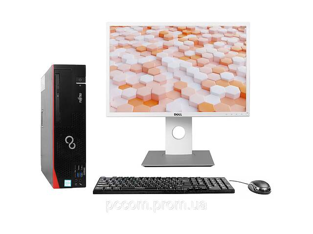 Комплект Fujitsu Esprimo D756 E94+ Intel Core i5-6600 8Gb RAM 1Tb SSD + 22' Dell P2217WH HDMI