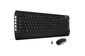 Комплект (клавиатура, мышка) ERGO KM-850WL USB Black (Код товара:26002)