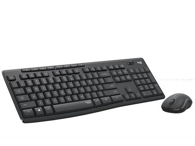 Комплект клавиатура и мышь беспроводной Logitech MK295 Combo USB Black (920-009807)