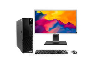 Комплект Lenovo ThinkCentre M83 SFF Intel Core i3-4130 4Gb RAM 500Gb HDD + 23' Dell U2312 FullHD IPS WLED