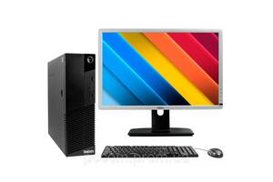 Комплект Lenovo ThinkCentre M83 SFF Intel Core i5-4430S 16Gb RAM 480Gb SSD + 22' Dell P2213 1680x1050