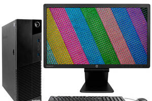 Комплект Lenovo ThinkCentre M83 SFF Intel Core i5-4430S 4Gb RAM 480Gb SSD + 23' HP EliteDisplay E231 FullHD