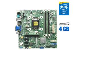 Комплект: Материнская плата HP ProDesk 400 G1 (MS-7860 v1.2) + Intel Core i3-4130 (2 (4) ядра по 3.4 GHz) + 4 GB DDR3