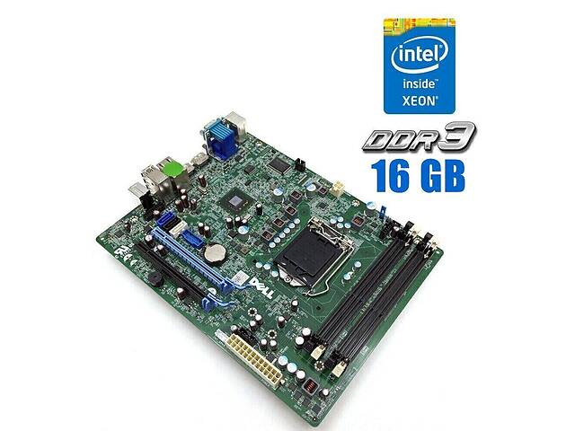 Комплект: Нова материнська плата Dell Optiplex 7010 SFF + Intel Xeon E3-1225 v2 (4 ядери по 3.2 - 3.6 GHz) (аналог i...
