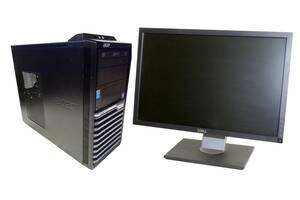 Комплект ПК: Acer Veriton M4620G Tower / Intel Core i3-3240 (2 (4) ядра по 3.4 GHz) / 8 GB DDR3 / 500 GB HDD / Intel...