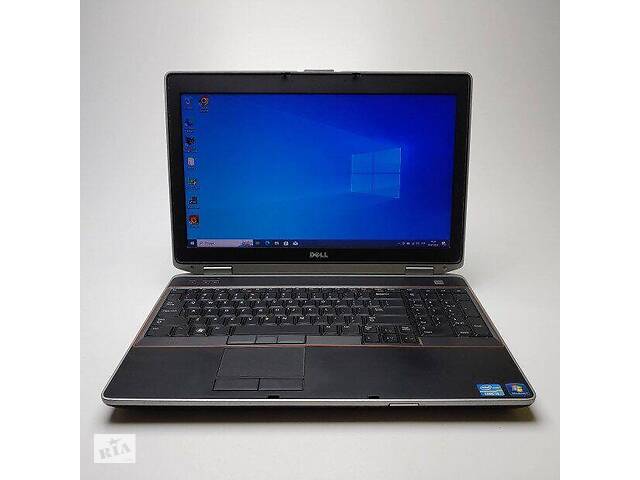 Б/у Ноутбук Dell Latitude E6520 15.6' 1366x768| Core i5-2520M| 8 GB RAM| 240 GB SSD| NVS 4200M 1GB